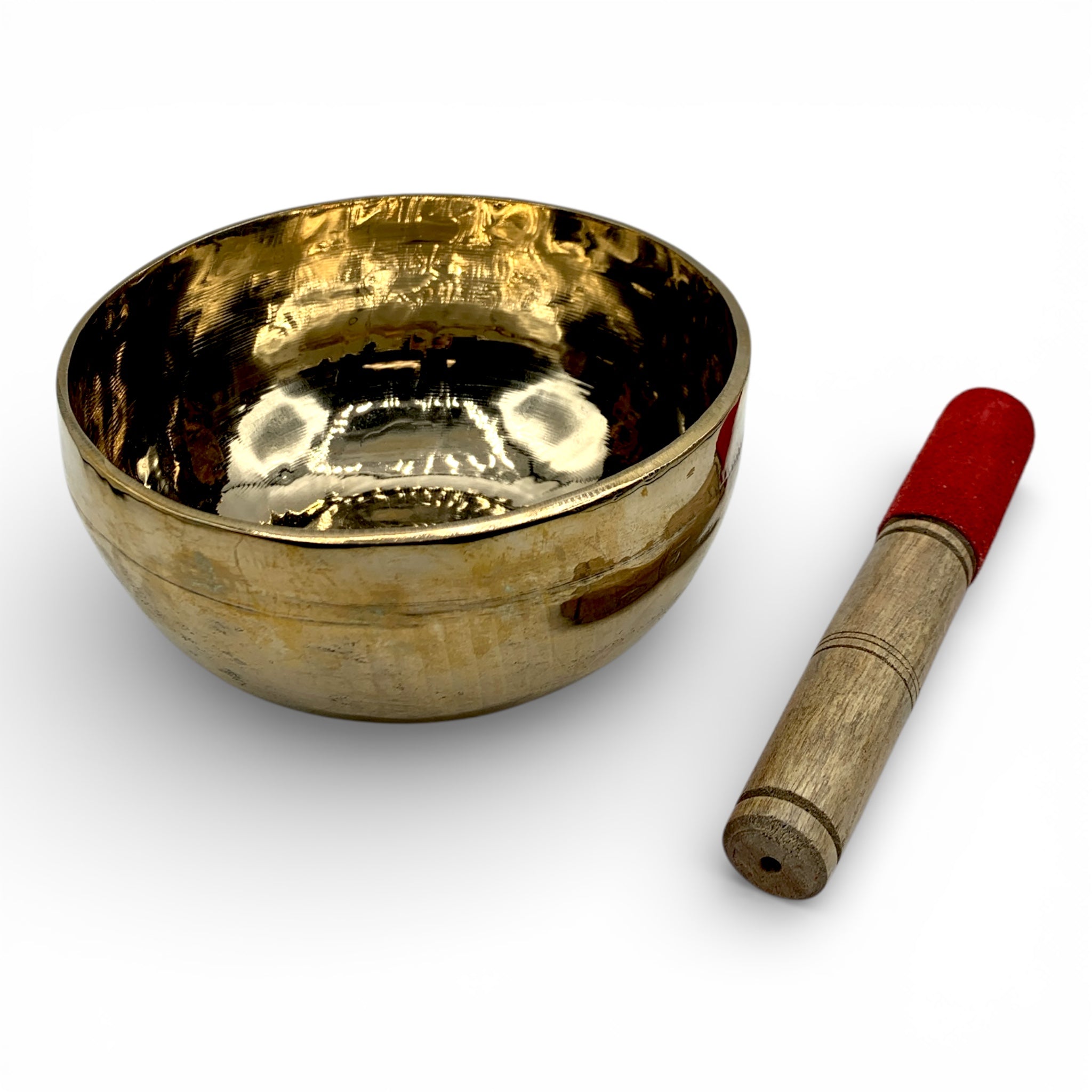 Singing Bowl - Tibetan Hammered Brass - Happy Soul Online